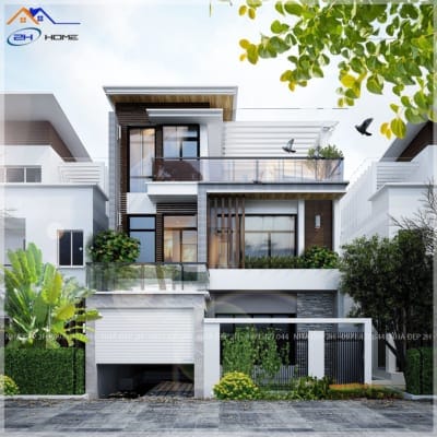 Phá dỡ cải tạo mặt tiền nhà cũ