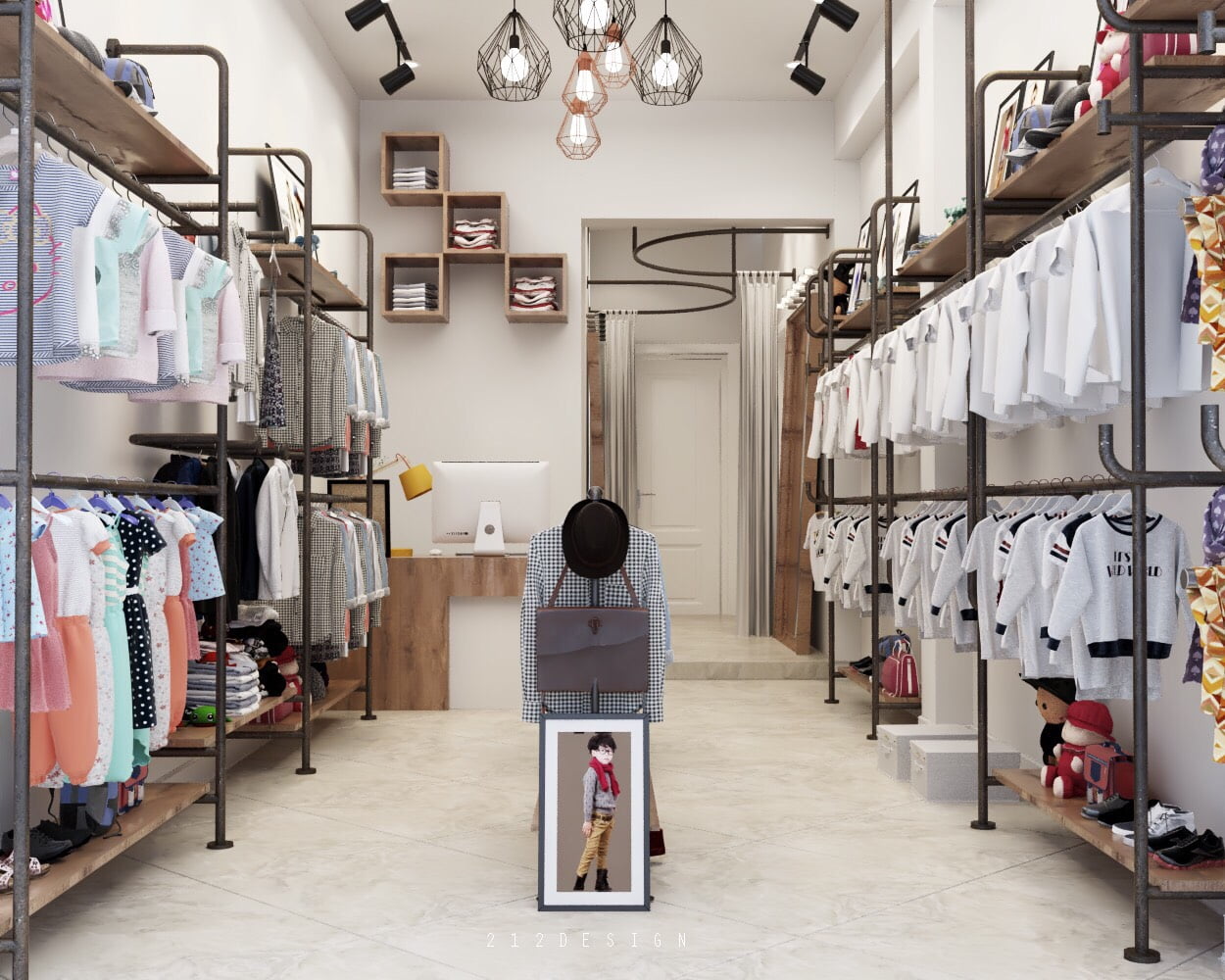 thi công shop hải phòng