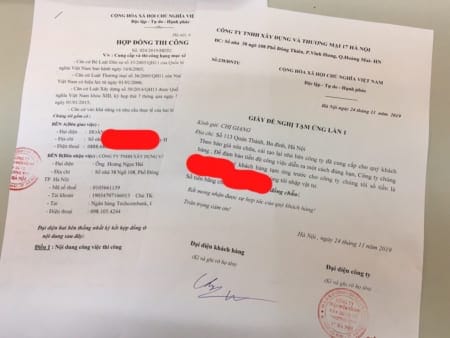 hợp đồng sửa chữa nhà