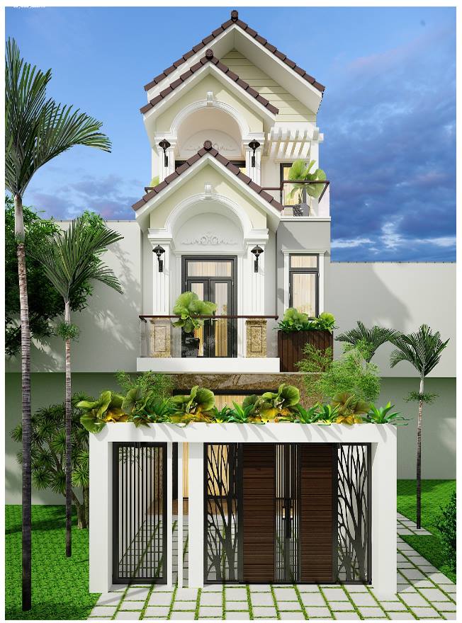 Thiết kế mặt tiền 003