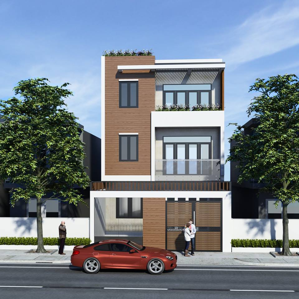 Thiết kế mặt tiền 005