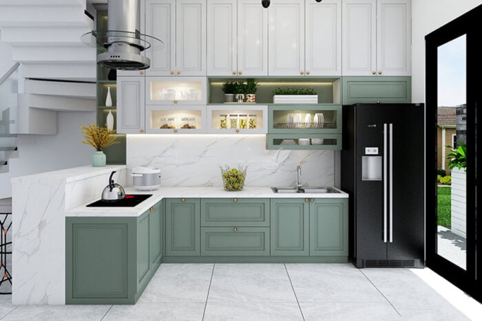 10 cách sửa chữa khu bếp cũ kỹ thành hiện đại đẹp nhất 2020 - 2H Home