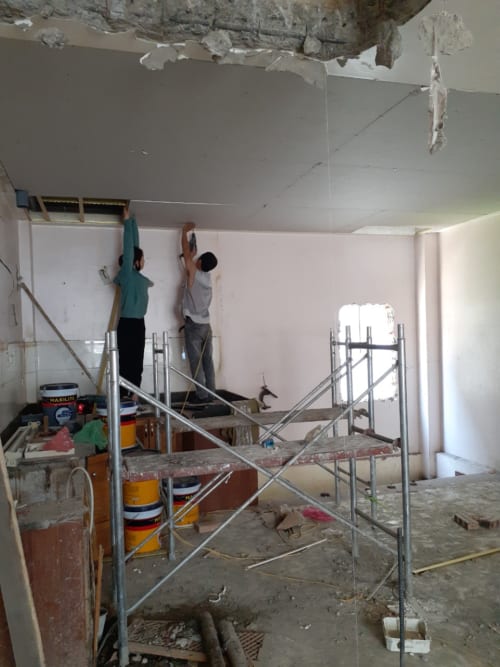 Báo giá sửa chữa nhà mới nhất 2021-thi-cong-tran-thach-cao