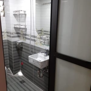 sau khi hoàn thiện nhà vệ sinh