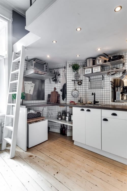 Thi-công-làm-gác-xép-cho-nhà-tập-thể-khu-bếp.