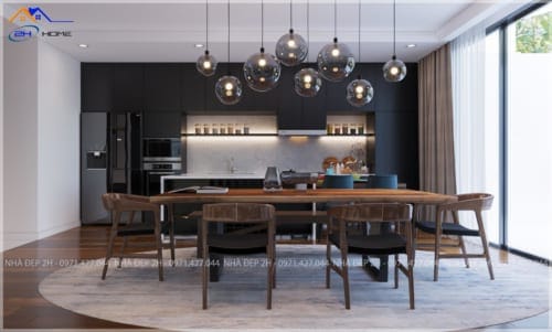 Thiết-kế-cải-tạo-biệt-thự-cũ-phòng-bếp