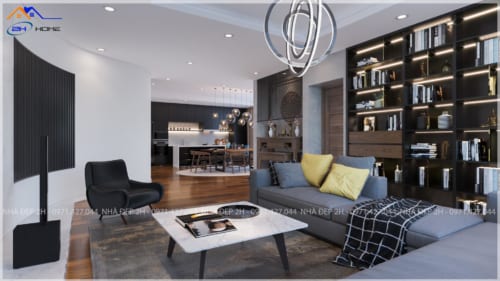 Thiết-kế-cải-tạo-biệt-thự-cũ-Phòng-khách.