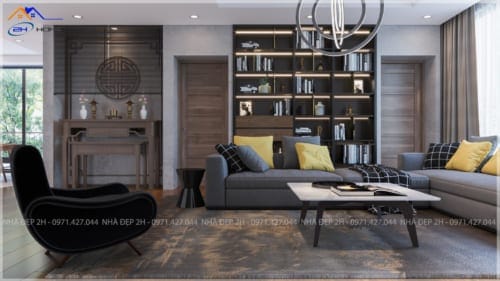 Thiết-kế-cải-tạo-biệt-thự-cũ-Phòng-khách