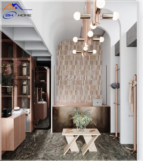 thiết kế & thi công nội thất cửa hàng