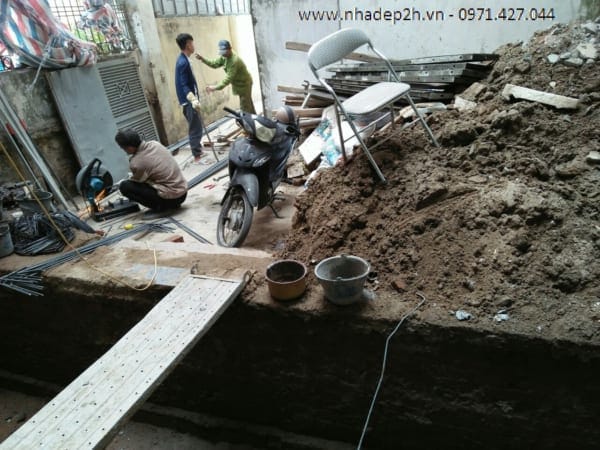 Dịch vụ sửa nhà trọn gói 2021-Cải-tạo-thêm-tầng-nhà-cũ-móng.