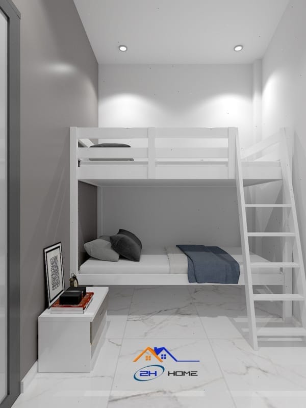 Thiết-kế-xây-nhà-mới-chị-Lê-phòng-ngủ-nhỏ-trên-tầng-thượng