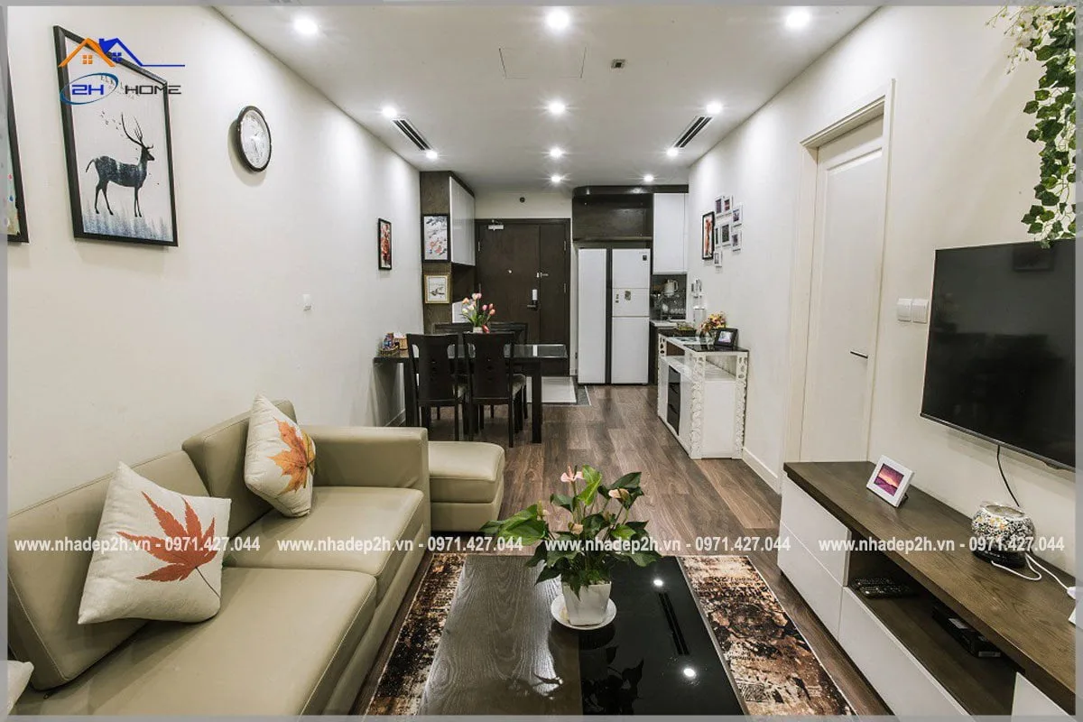 Thiết-kế-thi-công-nội-thất-chung-cư-57m²-phòng-kháchh