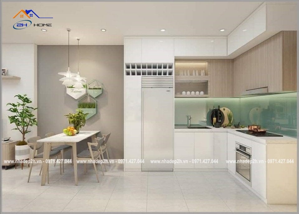 Thiết-kế-thi-công-nội-thất-căn-hộ-62m²-phòng-bếp