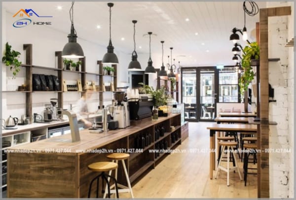 Thiết-kế-thi-công-nội-thất-quán-cafe-phong-cách-vintage-toàn-cảnh-ngoài