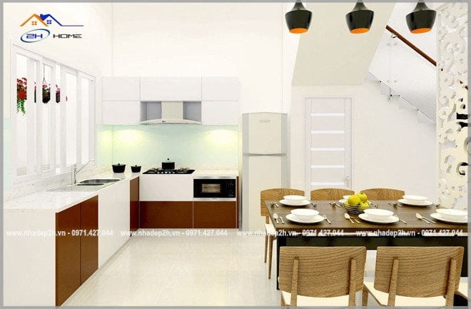 Thiết-kế-thi-công-xây-nhà-phố-51m²-phòng-ăn