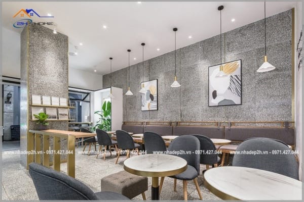 Thiết kế quán cafe nhỏ 25m²
