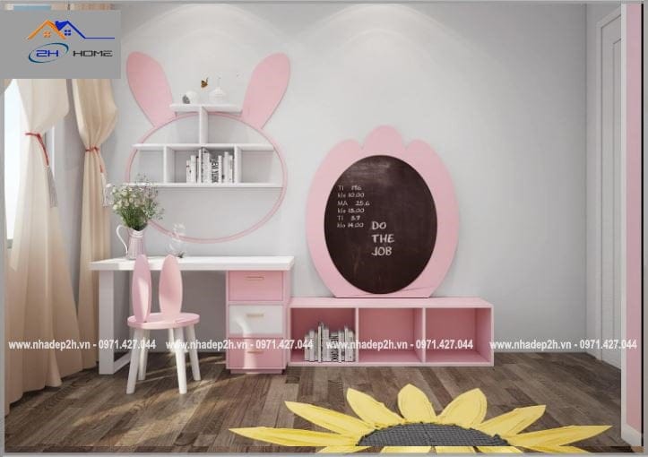 Thiết kế & thi công nội thất chung cư 2 phòng ngủ