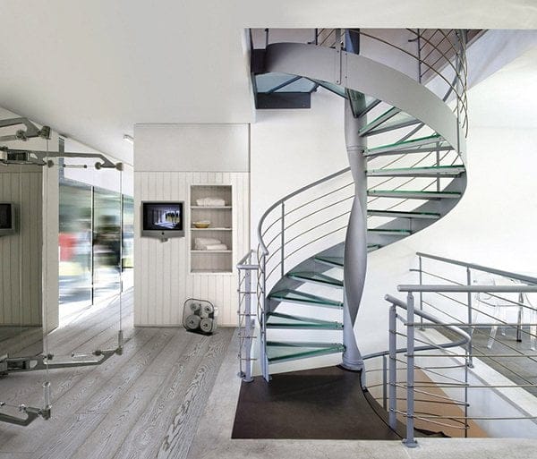 thợ thi công cầu thang sắt đẹp