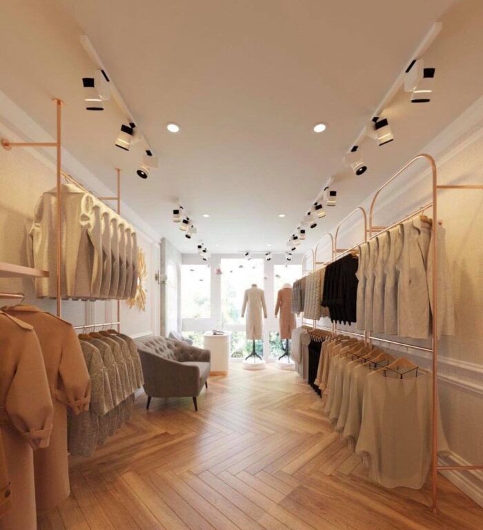 thiết kế thi công showroom.