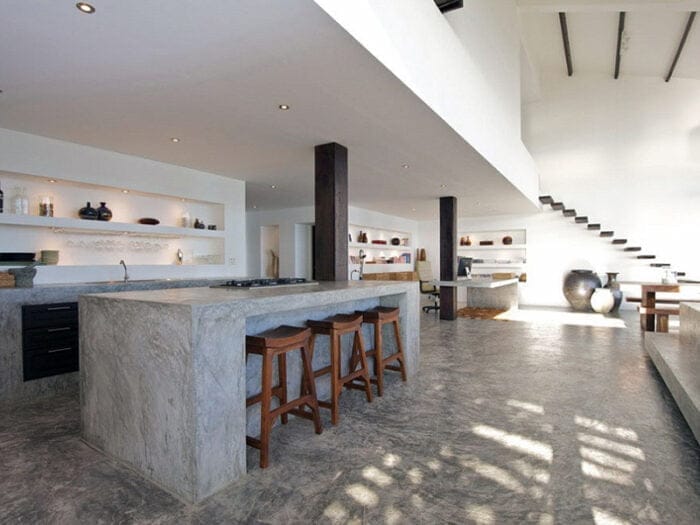 thi công sàn bê tông mài