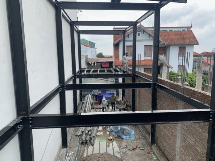 thiết kế nhà khung thép