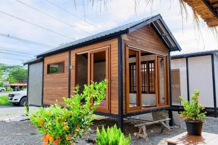 thi công nhà lắp ghép khung thép