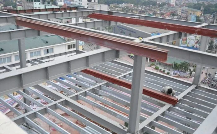 thiết kế thi công nhà khung thép