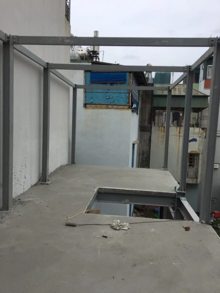xây nhà bằng tấm bê tông nhẹ