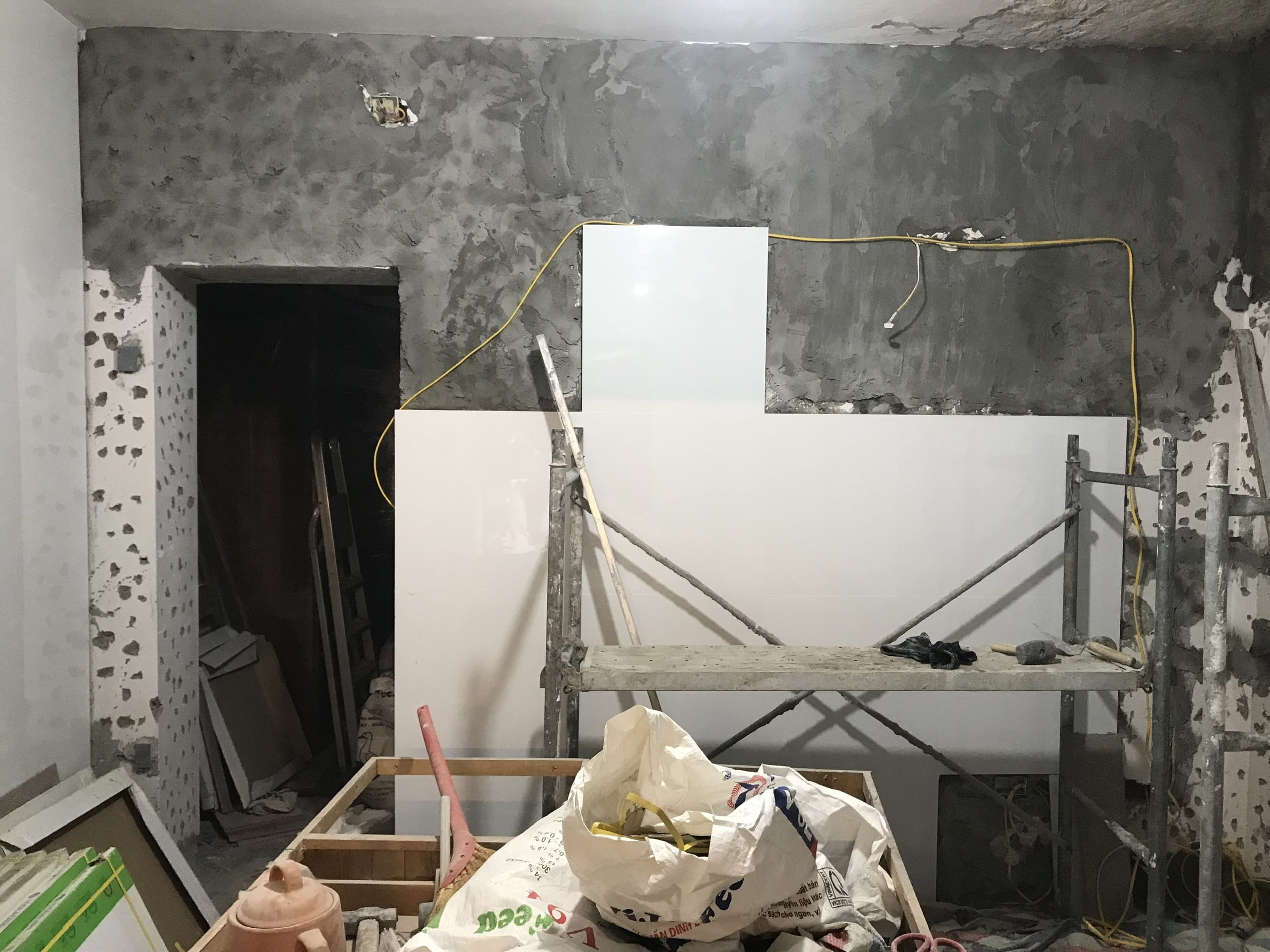 thi công sửa chữa nhà tập thể