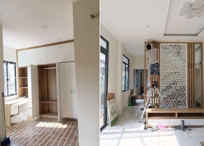 thiết kế nhà phố 3 tầng 120m2