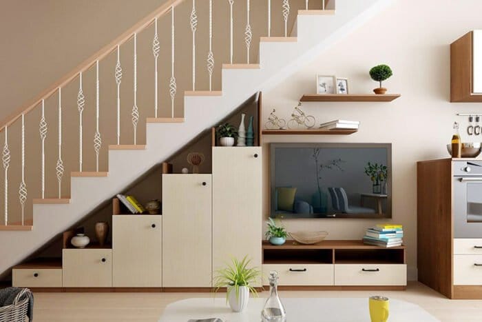 thiết kế cải tạo cầu thang cũ nhà phố